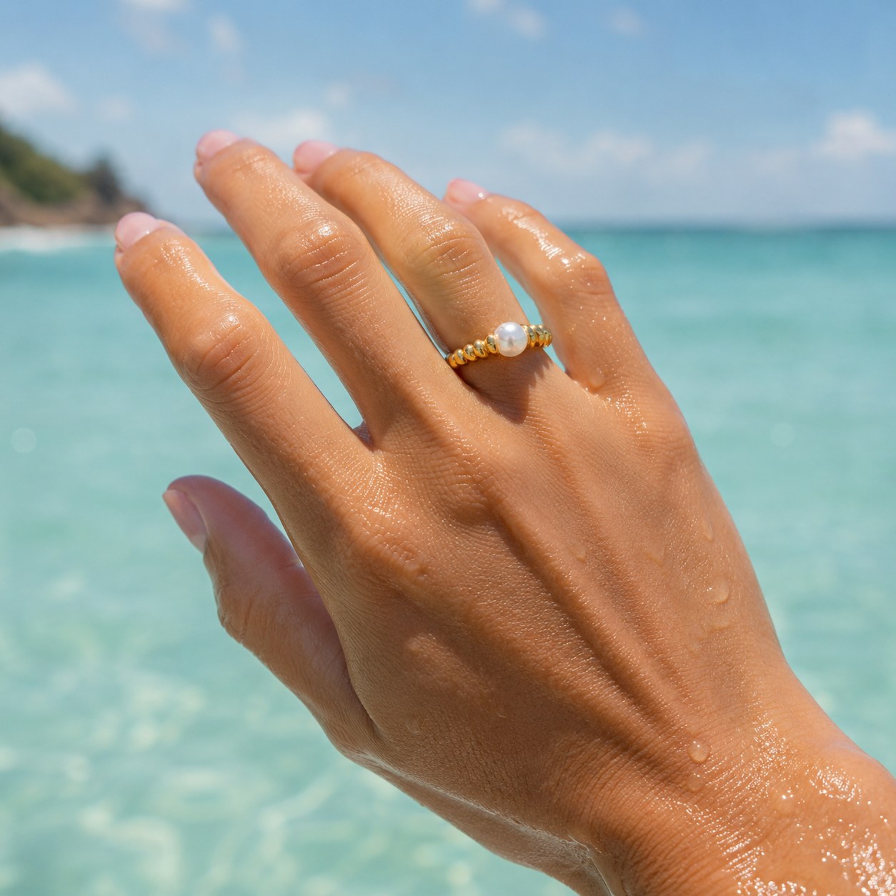 Marina Pearl Ring