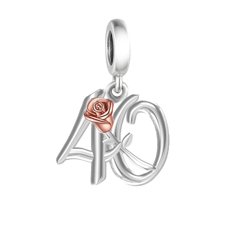Pangama Jewelry40th Celebration Dangle Charm