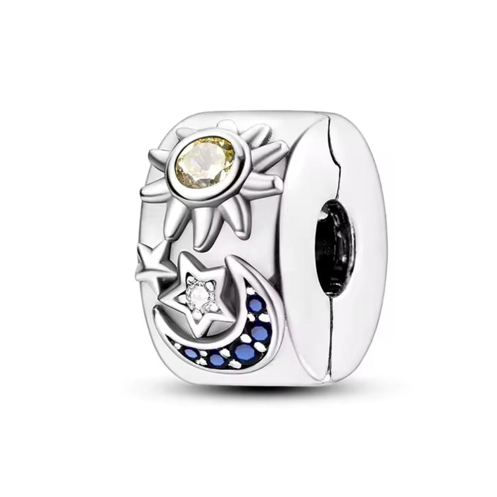 Celestial Sun, Star & Moon Clip Charm