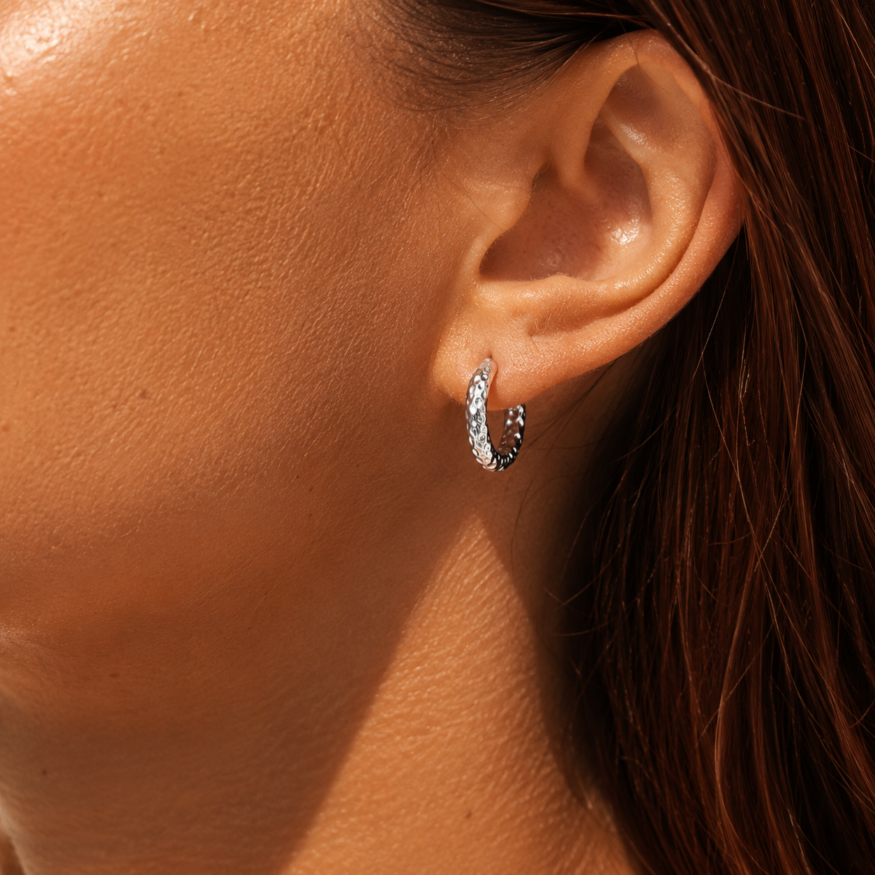Livia Oval Hoop Earrings