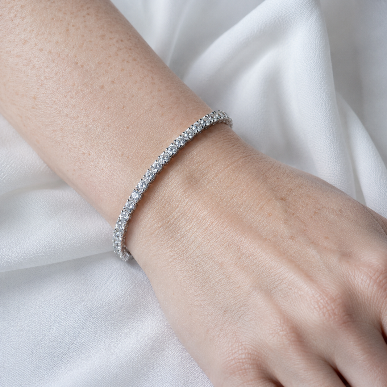 Aurelia Tennis Bangle Bracelet