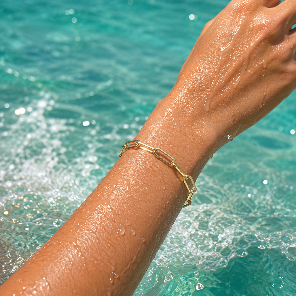 Amelie Paperclip Bracelet