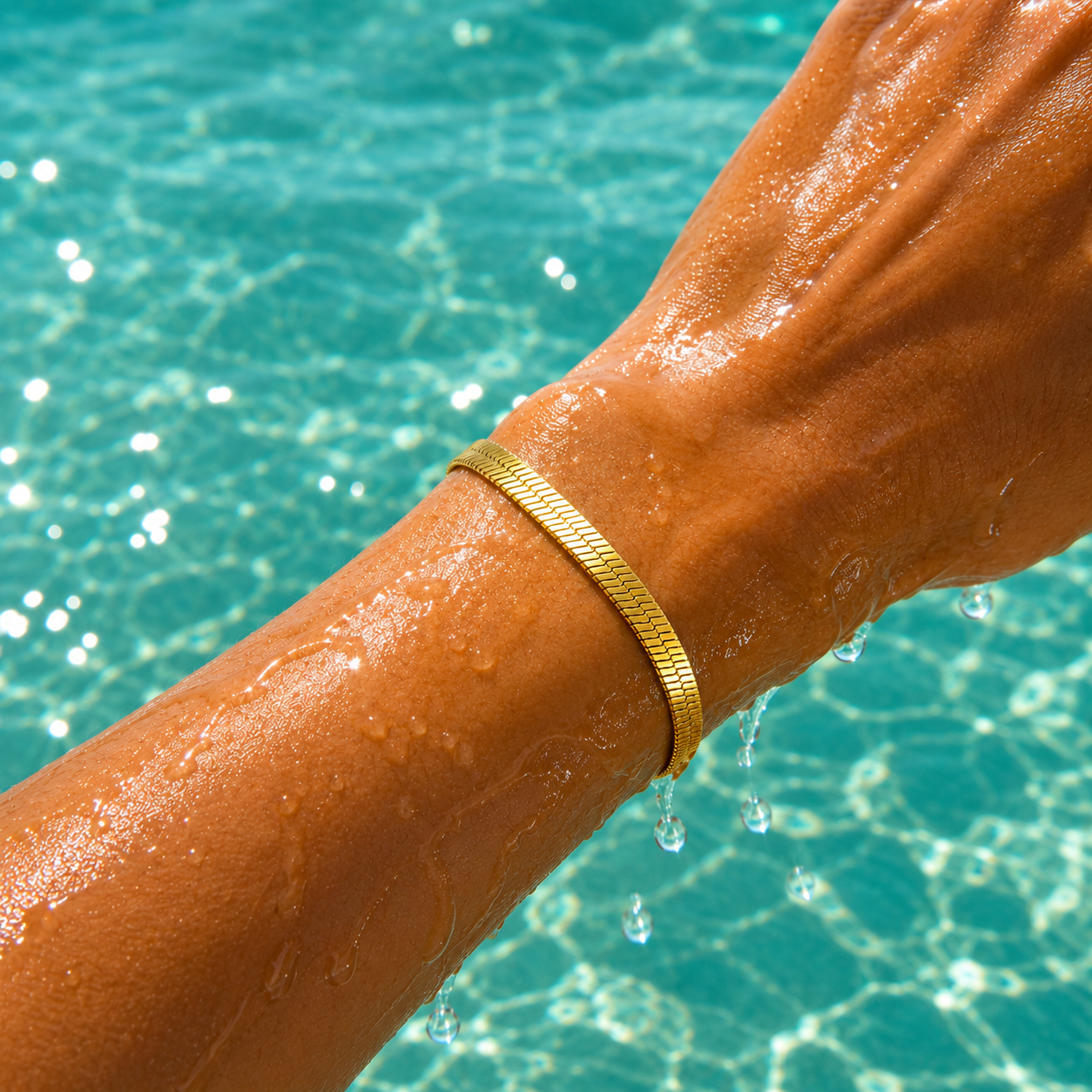 Sienna Herringbone Bracelet