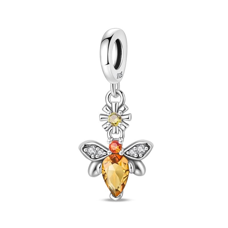 Sparkling Bee Dangle Charm