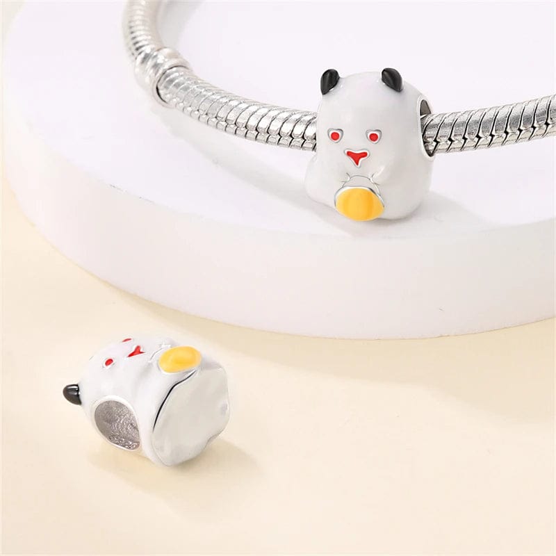 Pangama Jewelry Adorable Panda Ghost Charm