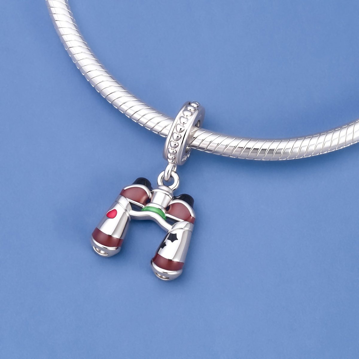 Pangama Jewelry Adventure Binoculars Dangle Charm