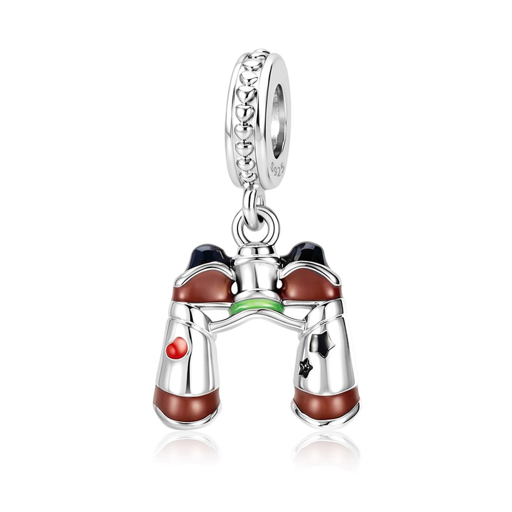 Pangama Jewelry Adventure Binoculars Dangle Charm