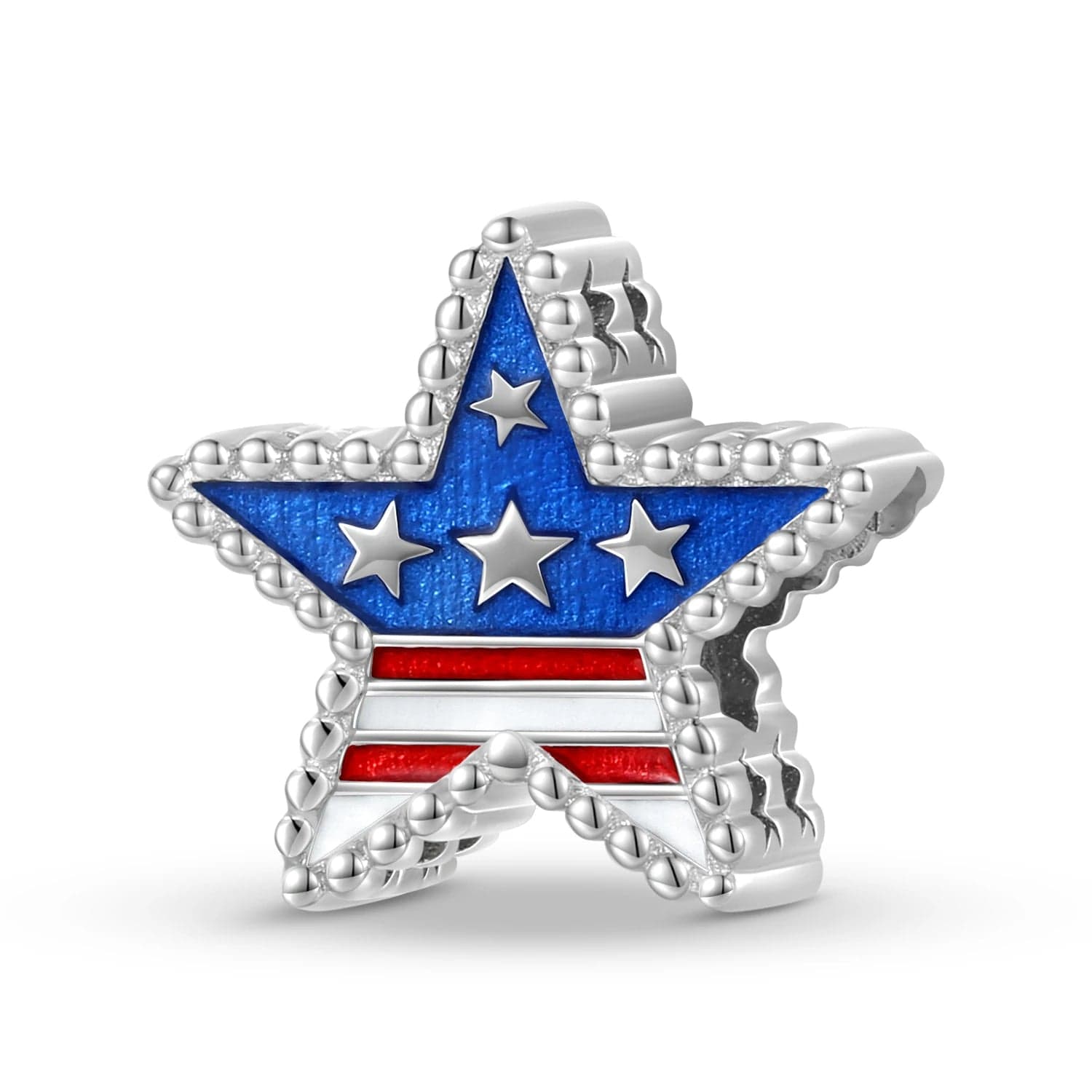 Pangama Jewelry American Flag Star Charm