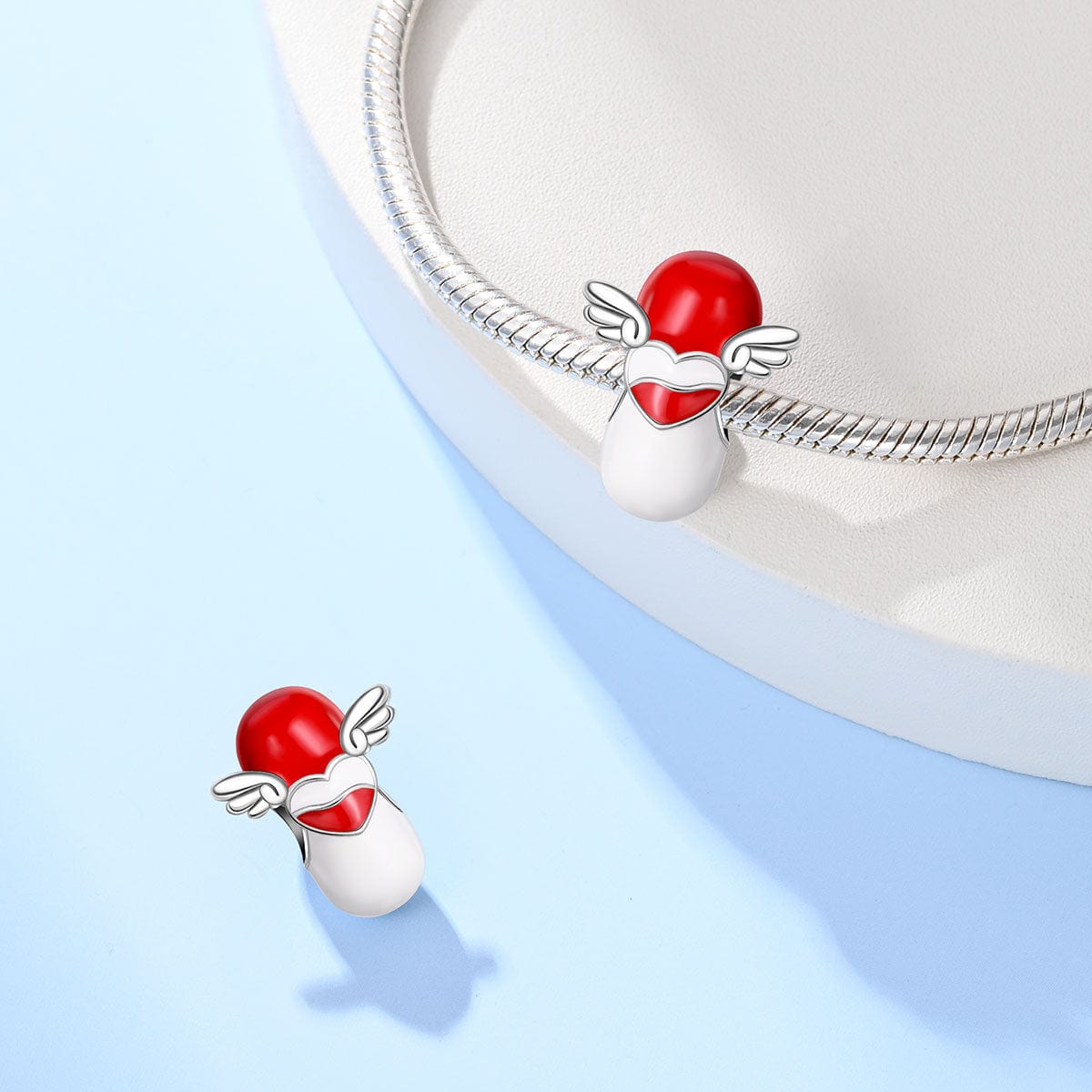 Pangama Jewelry Angel Wing Love Capsule Charm