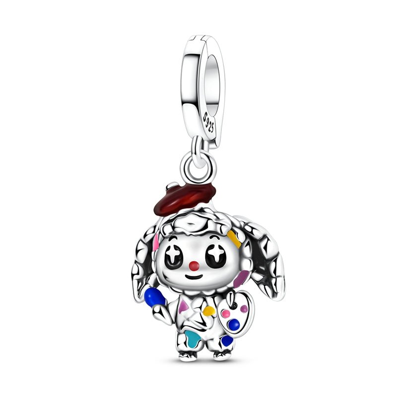 Pangama Jewelry Artist Costume Girl Dangle Charm