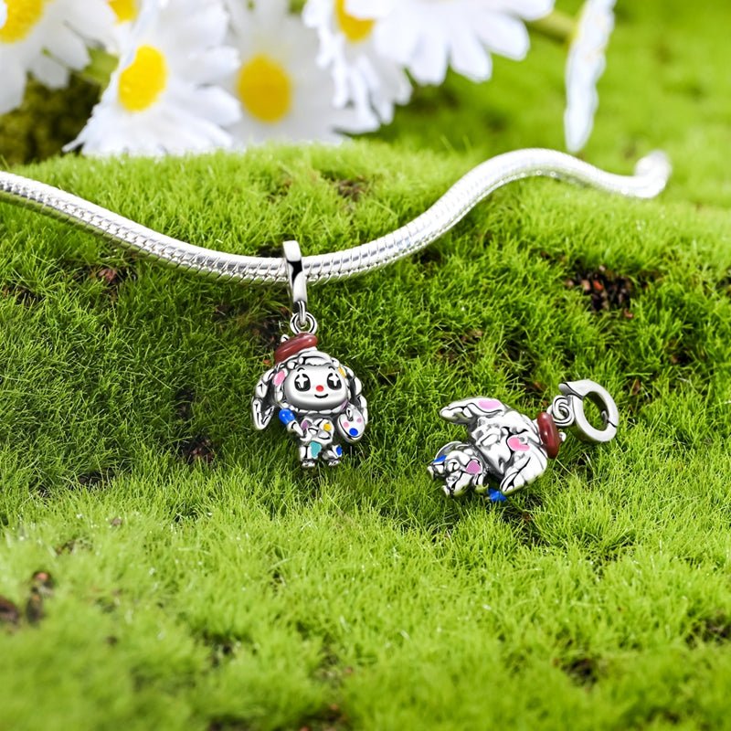 Pangama Jewelry Artist Costume Girl Dangle Charm