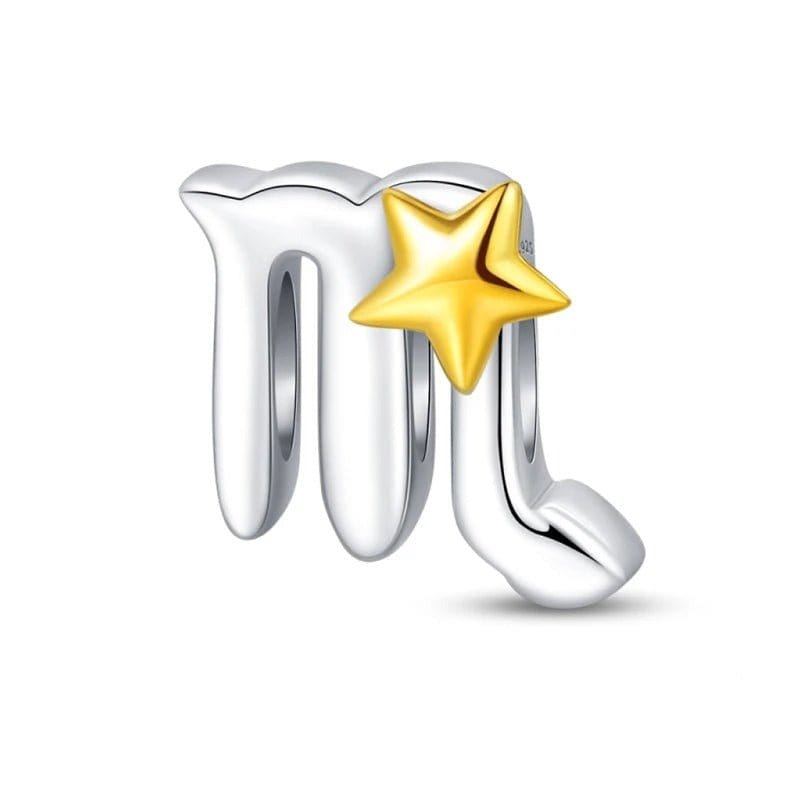 Pangama Jewelry Gold Star Astrology Signs Zodiac Constellation Charms