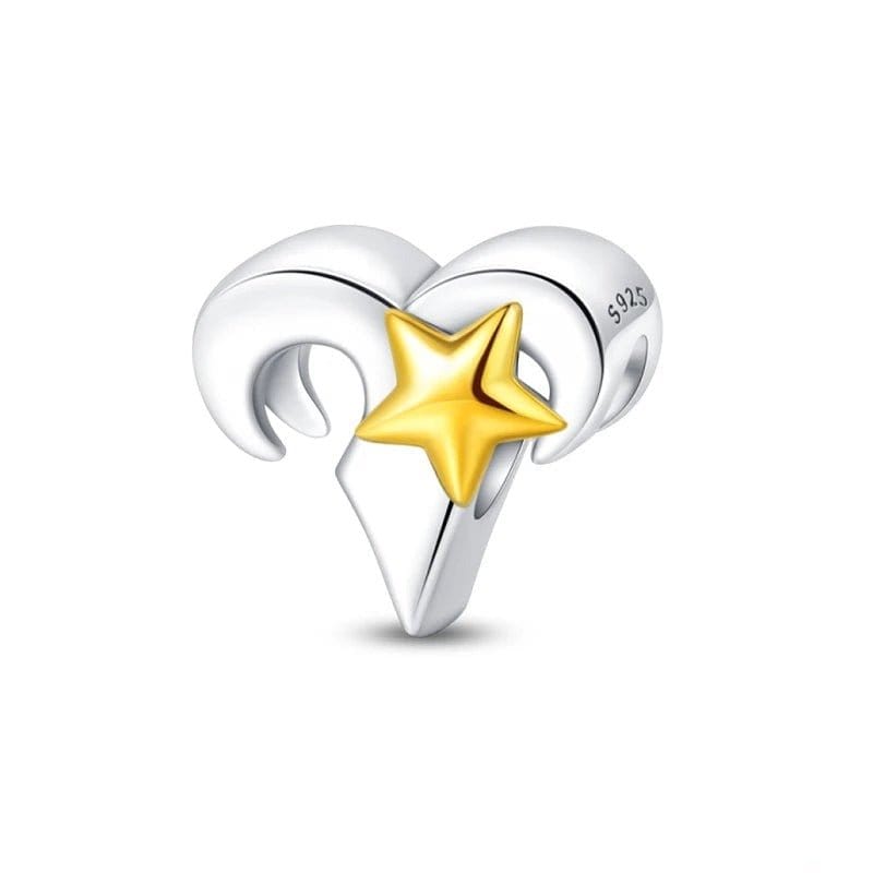 Pangama Jewelry Gold Star Astrology Signs Zodiac Constellation Charms
