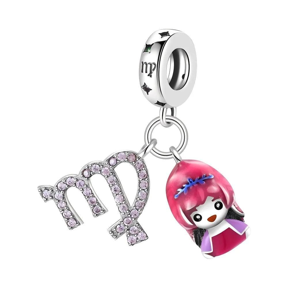 Pangama Jewelry Crystals Astrology Signs Zodiac Constellation Charms