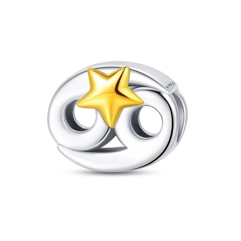 Pangama Jewelry Gold Star Astrology Signs Zodiac Constellation Charms