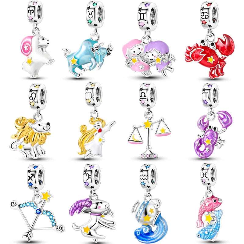 Pangama Jewelry Celestial Astrology Signs Zodiac Constellation Charms