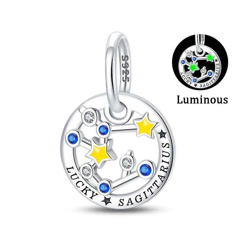 Pangama Jewelry Astrology Signs Zodiac Constellation Luminous Charms