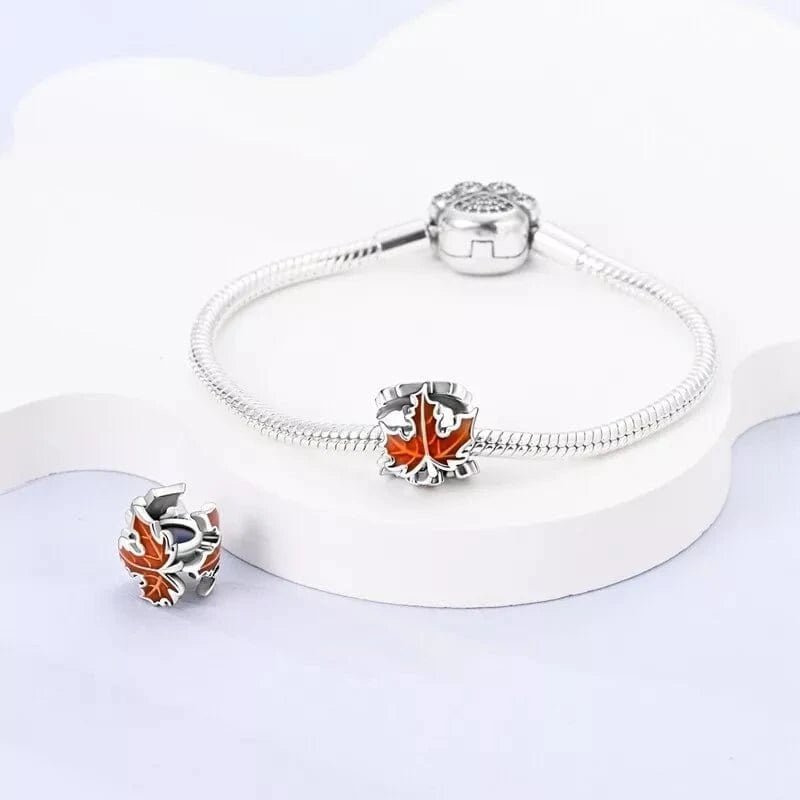 Pangama Jewelry Autumn Leaf Charm
