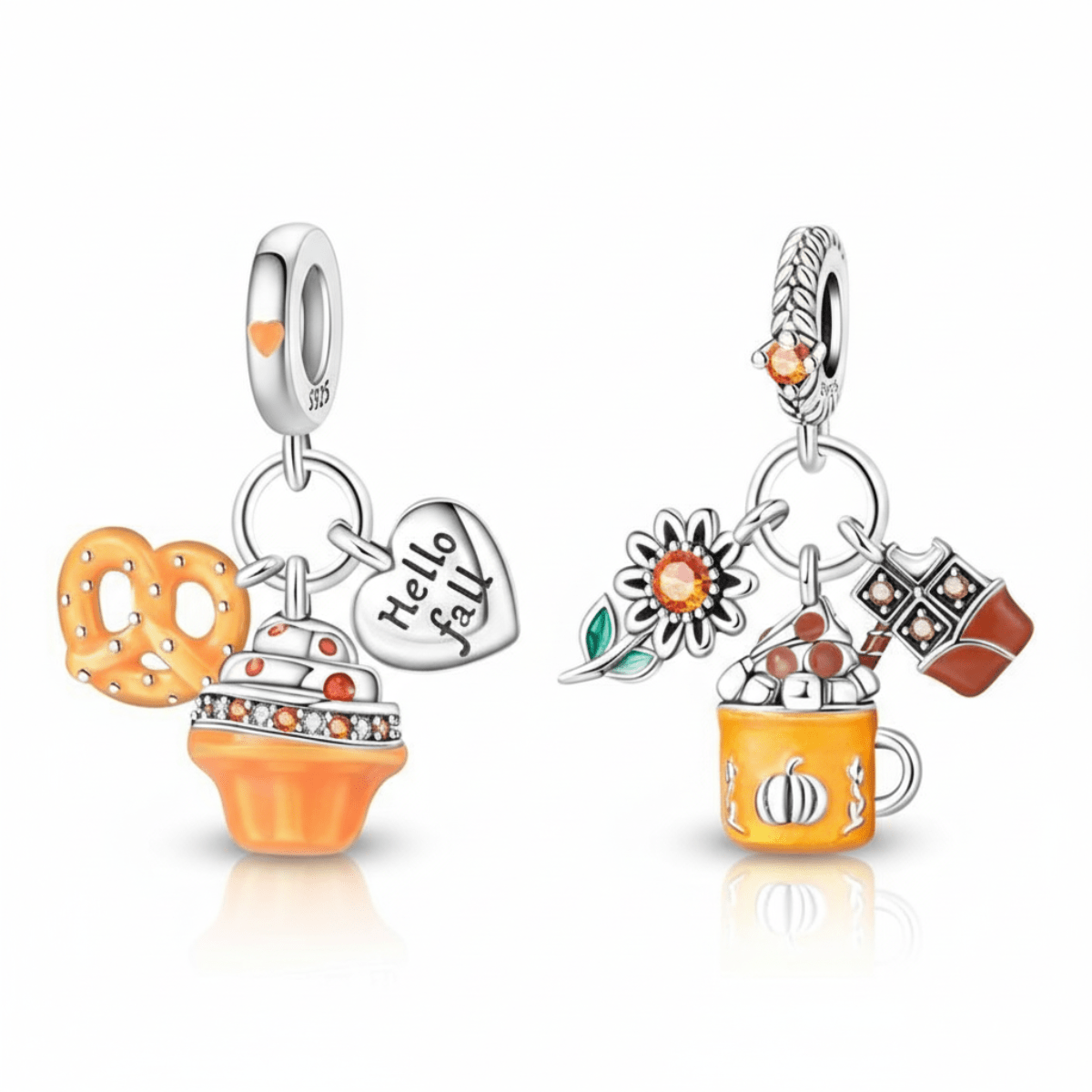 Pangama Jewelry Autumn Treats Charm Duo