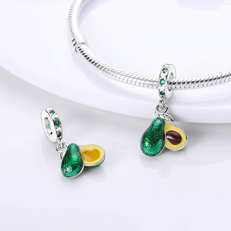 Pangama Jewelry Avocado Double Dangle Charm