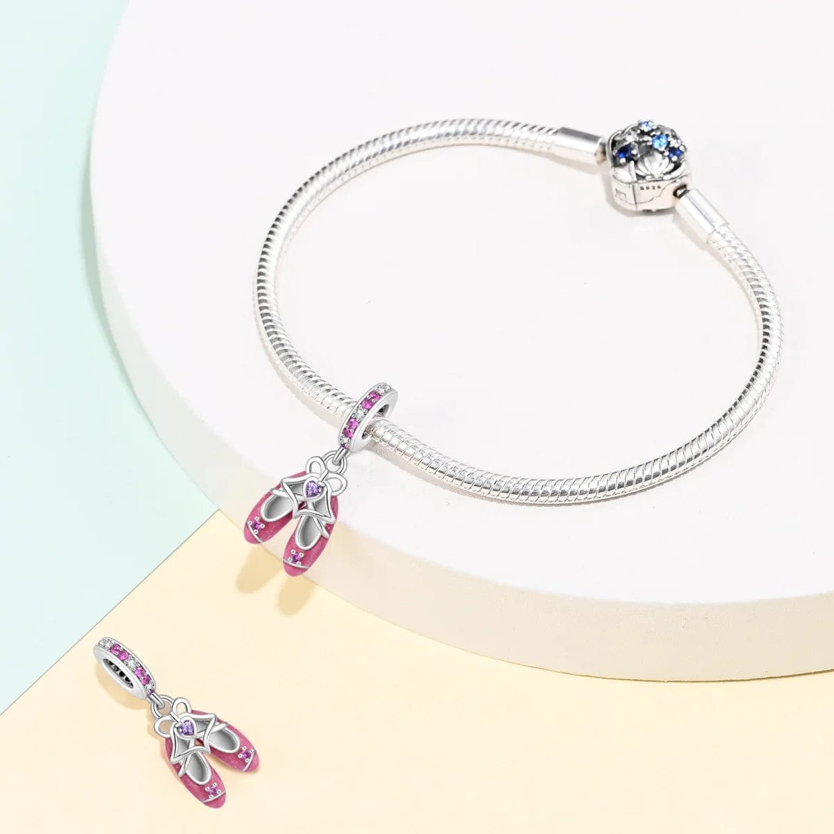 Pangama Jewelry Barbie Ballet Shoes Charm