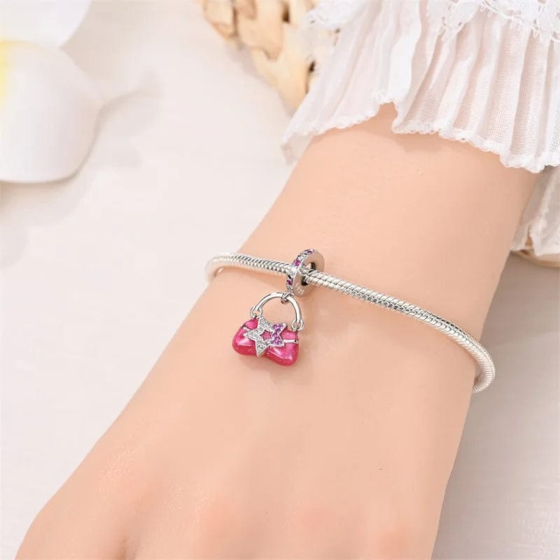 Pangama Jewelry Barbie Pink Handbag Charm