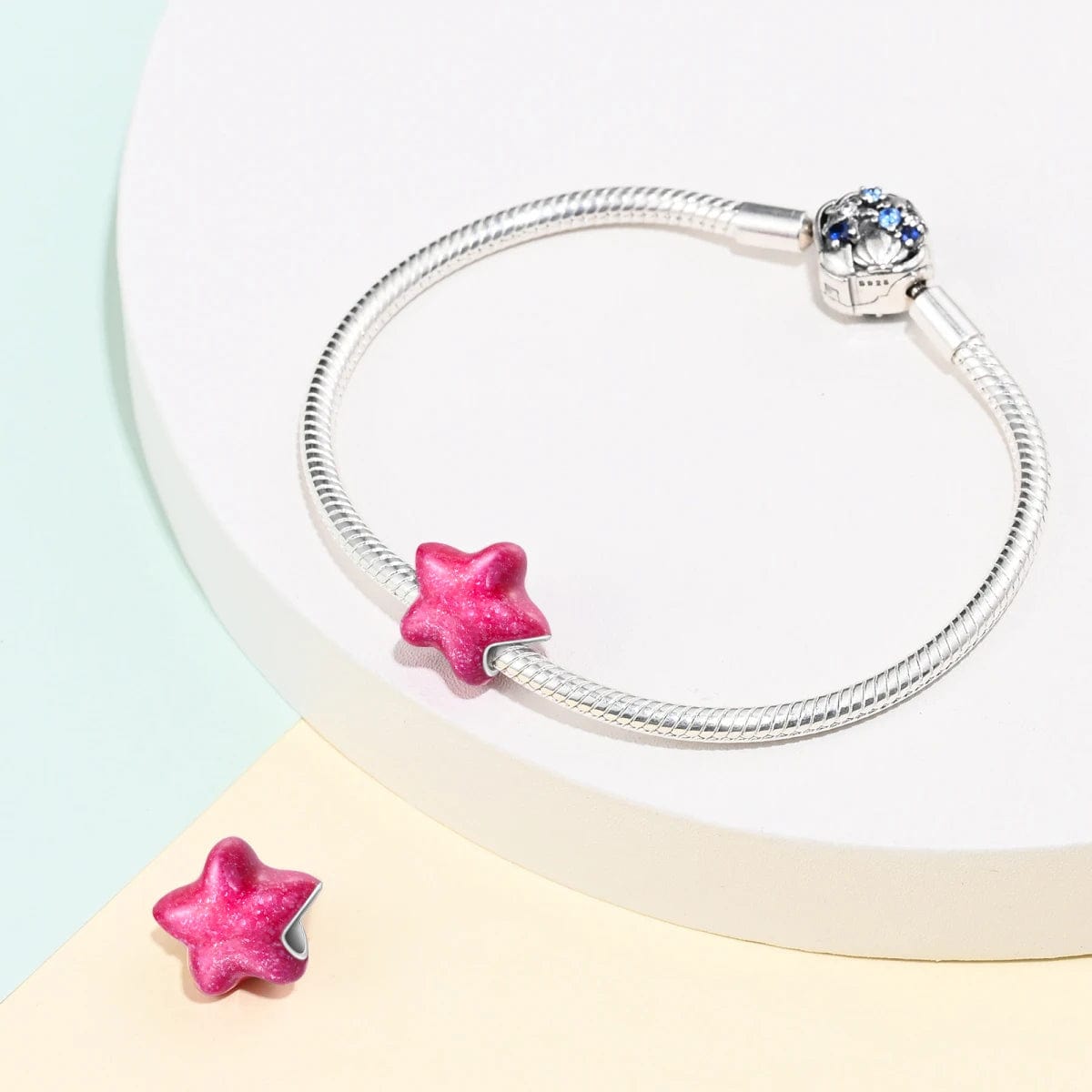 Pangama Jewelry Barbie Pink Star Charm