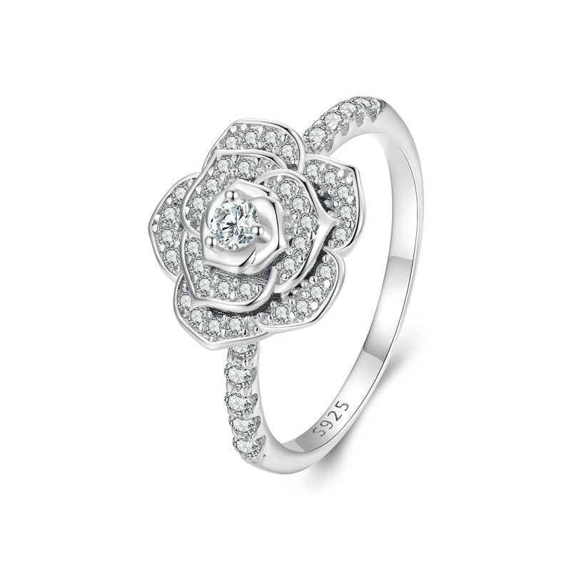 Pangama Jewelry Blooming Radiance Rose Petal Ring