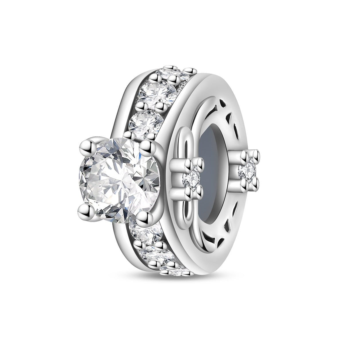 Pangama Jewelry Brilliant Round Cut Solitaire Ring - Style Charm