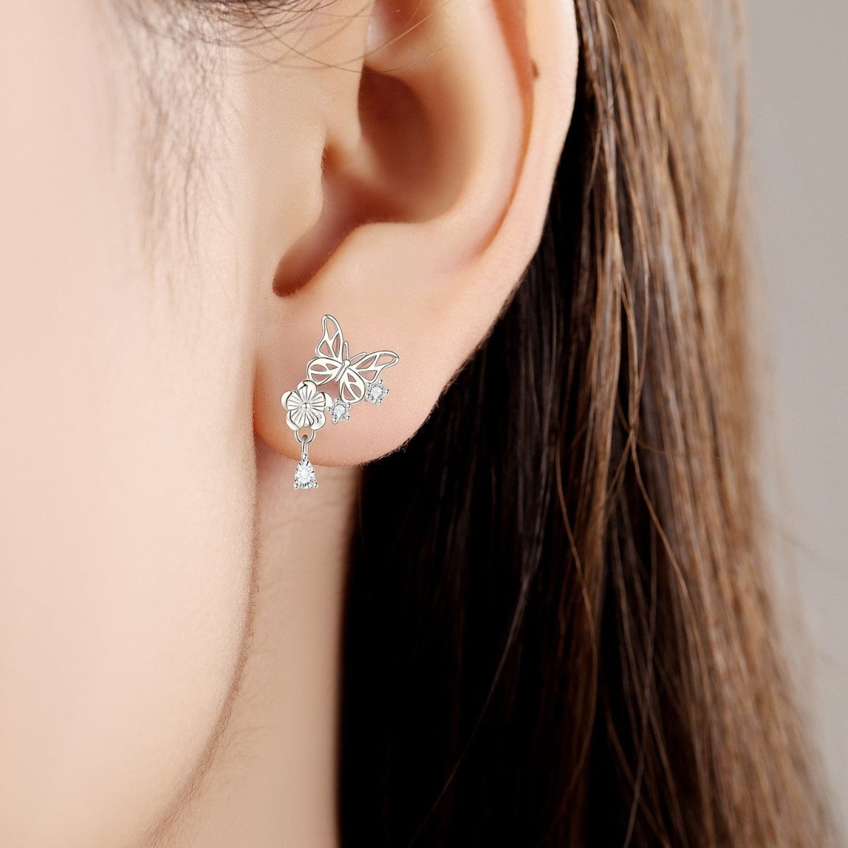 Pangama Jewelry Butterfly Garden Blossoms Earrings