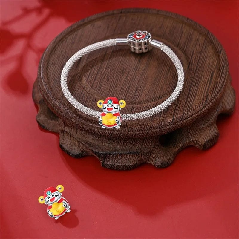 Pangama Jewelry Caishen's Gold Wealth Charm