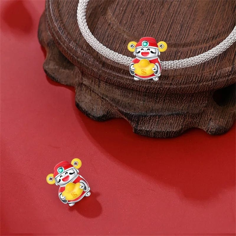 Pangama Jewelry Caishen's Gold Wealth Charm