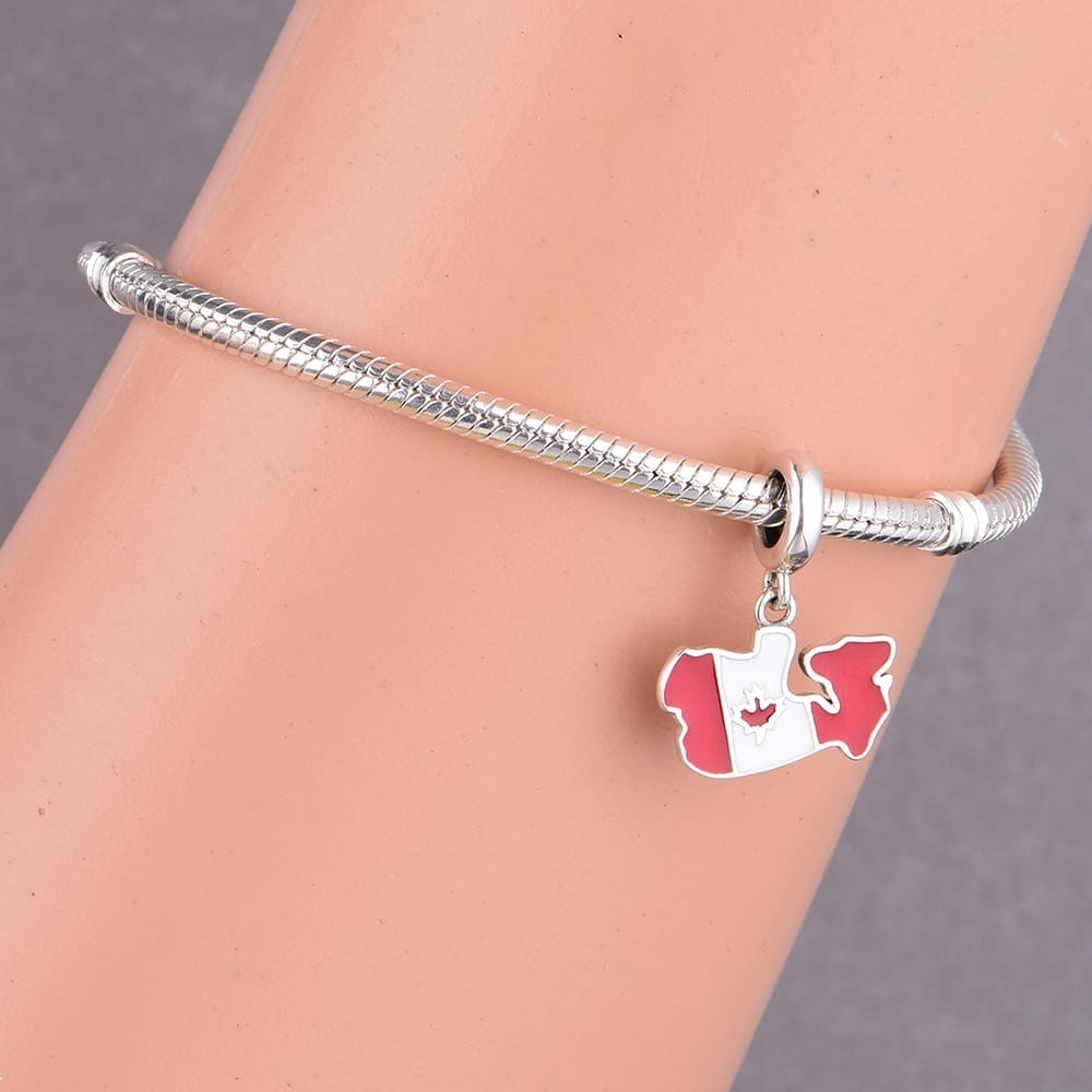 Pangama Jewelry Canada Map Dangle Charm