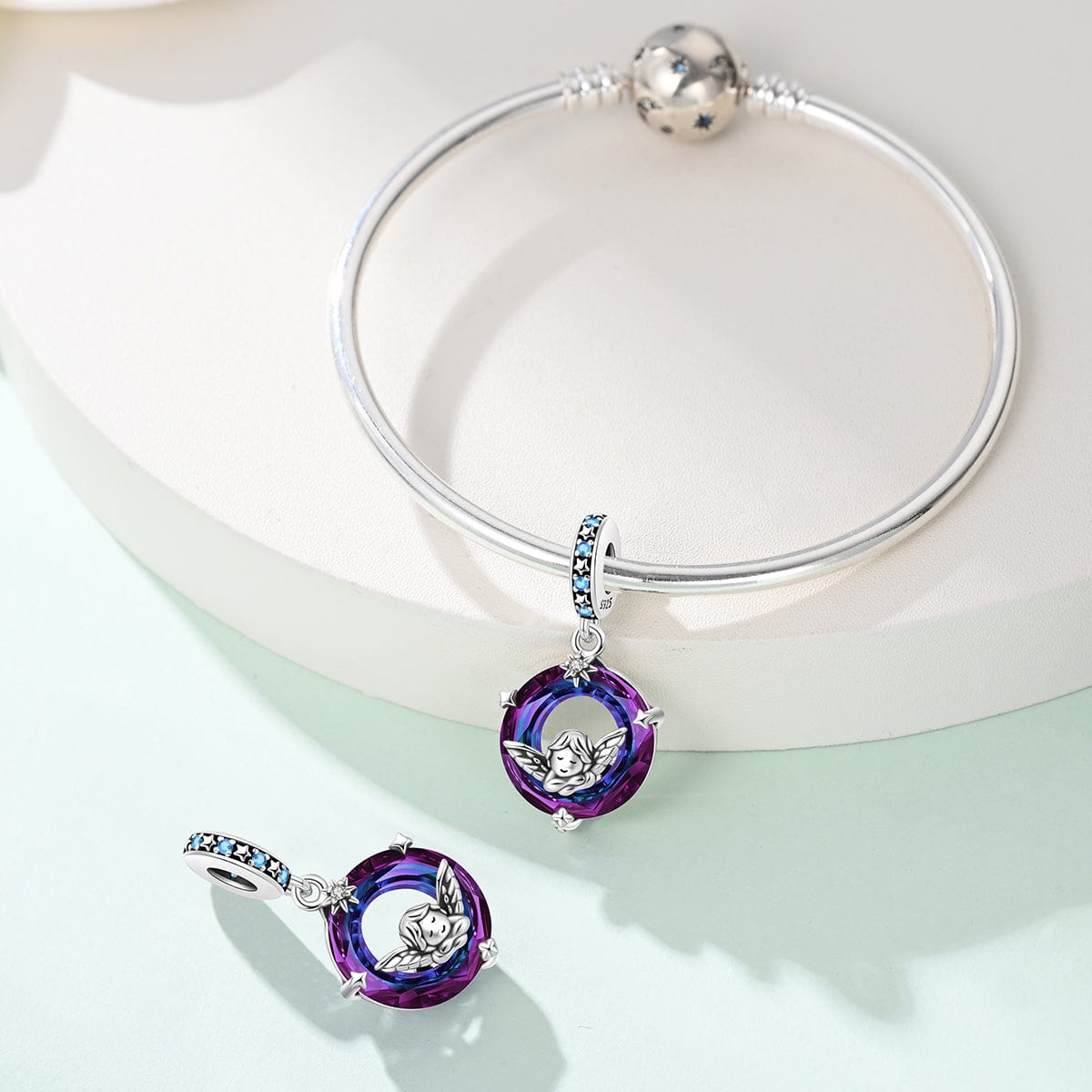 Pangama Jewelry Celestial Angel Dream Dangle Charm