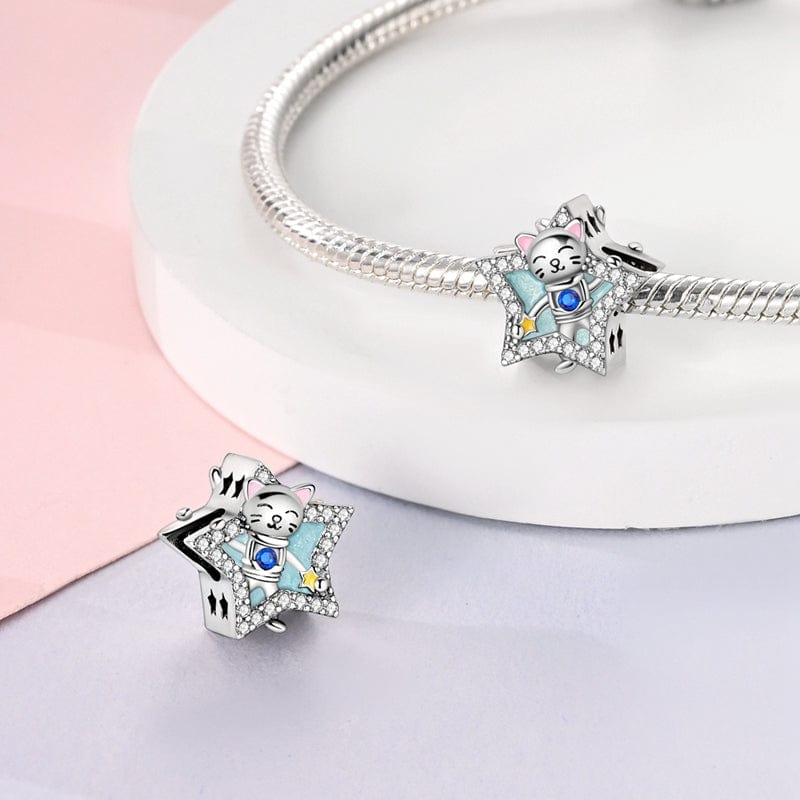 Pangama Jewelry Celestial Kitty in Star Charm