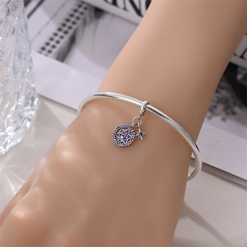 Pangama Jewelry Celestial Starburst Dangle Charm