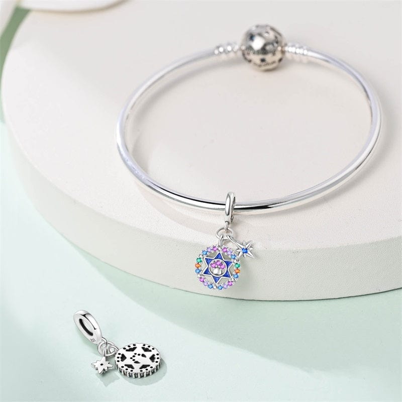 Pangama Jewelry Celestial Starburst Dangle Charm