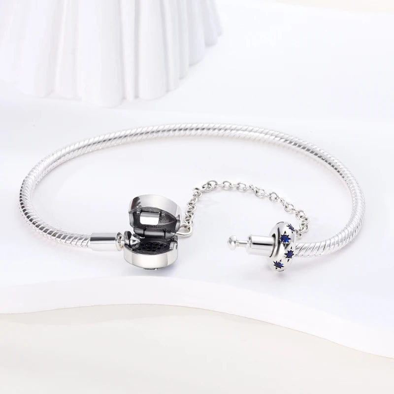 Pangama Jewelry Celestial Stars Bracelet with Safety Chain
