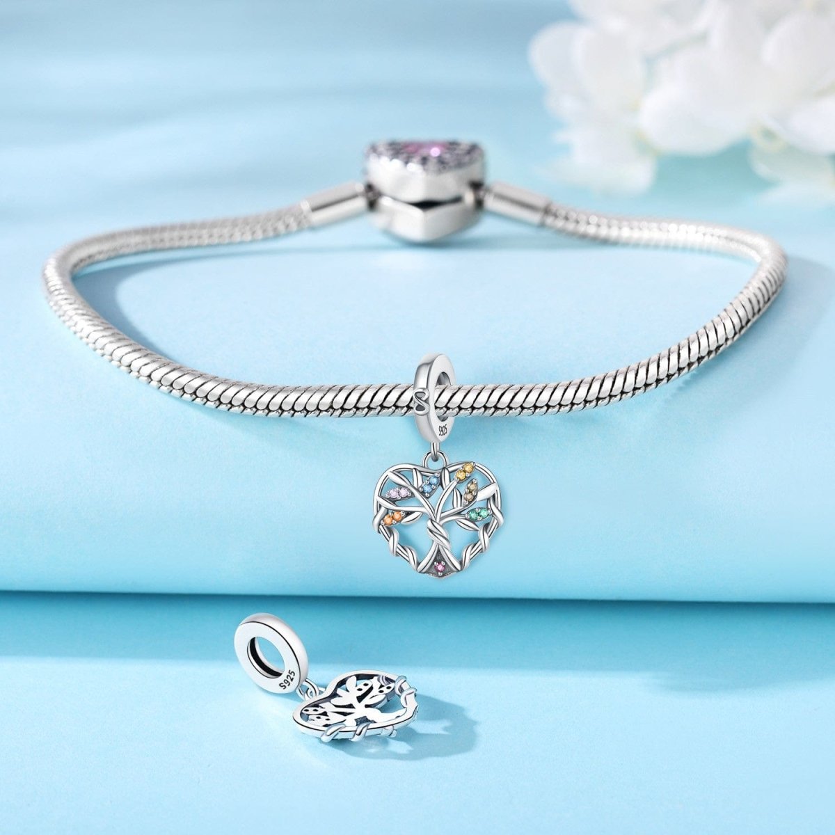 Pangama Jewelry Celtic Heart Tree of Life Charm