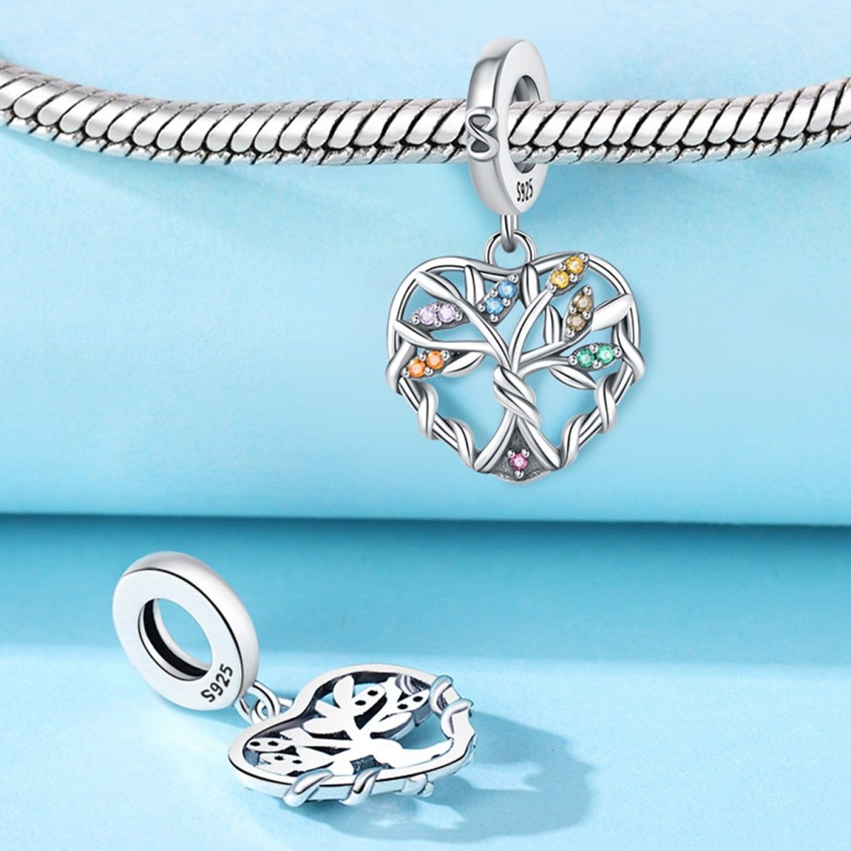 Pangama Jewelry Celtic Heart Tree of Life Charm