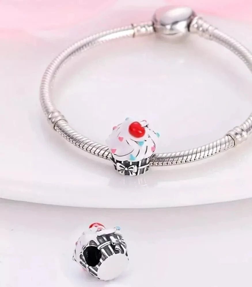 Pangama Jewelry Cherry Cake Charm