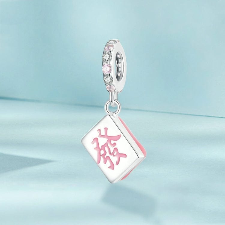 Pangama Jewelry Chinese Mahjong Dangle Charm