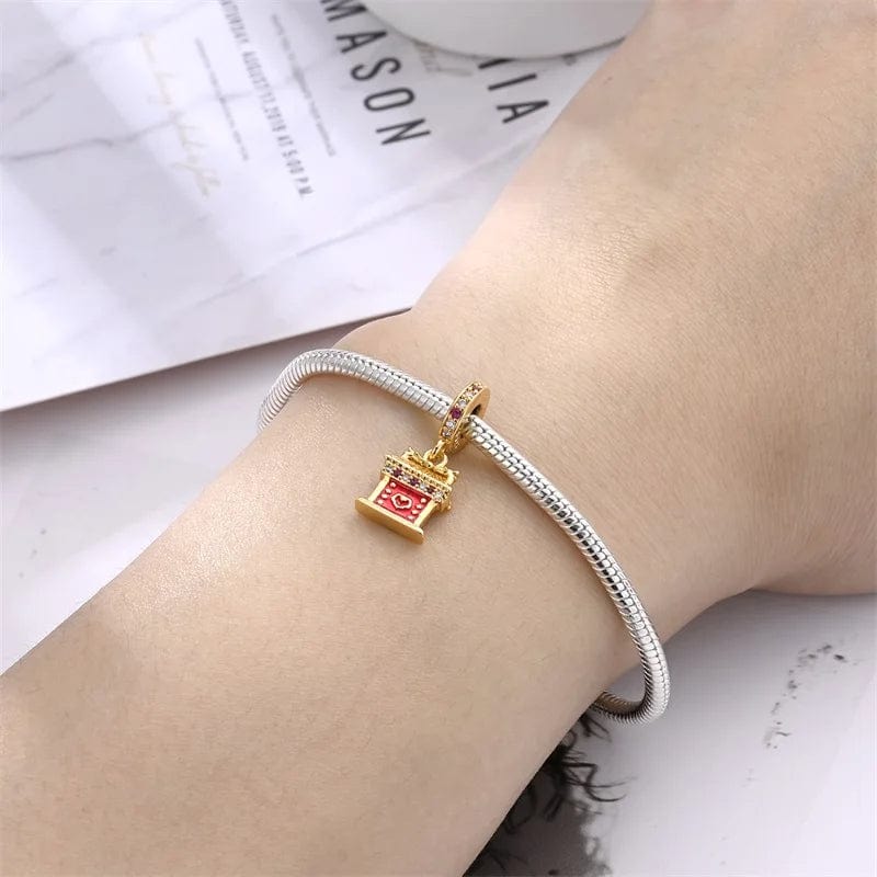 Pangama Jewelry Chinese Tower Dangle Charm