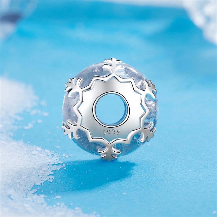 Pangama Jewelry Christmas Magic Murano Glass Charm