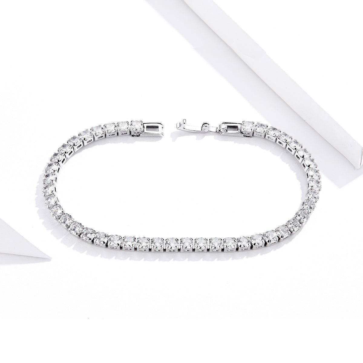 Pangama Jewelry Classic Crystal Tennis Bracelet