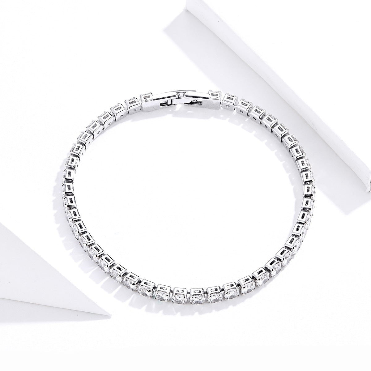 Pangama Jewelry Classic Crystal Tennis Bracelet