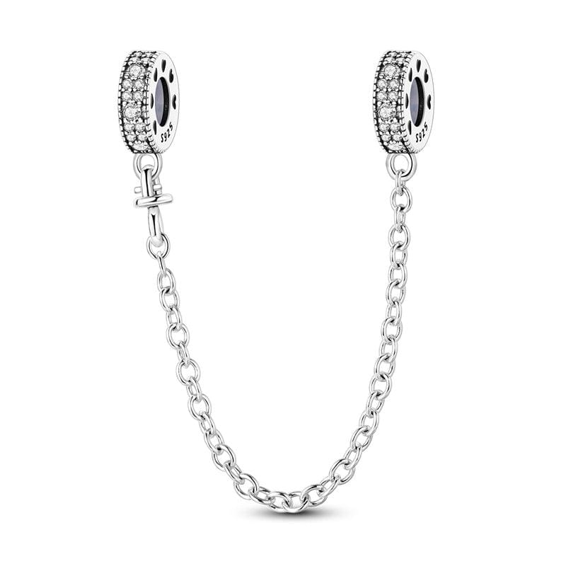 Pangama Jewelry Classic Elegance Safety Chain Charm