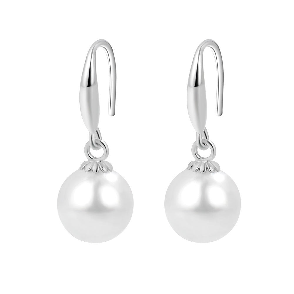 Pangama Jewelry Classic Pearl Drop Earrings