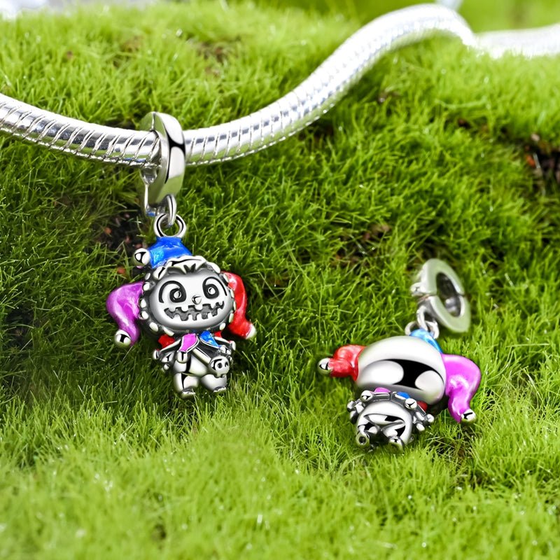 Pangama Jewelry Clown Costume Girl Dangle Charm