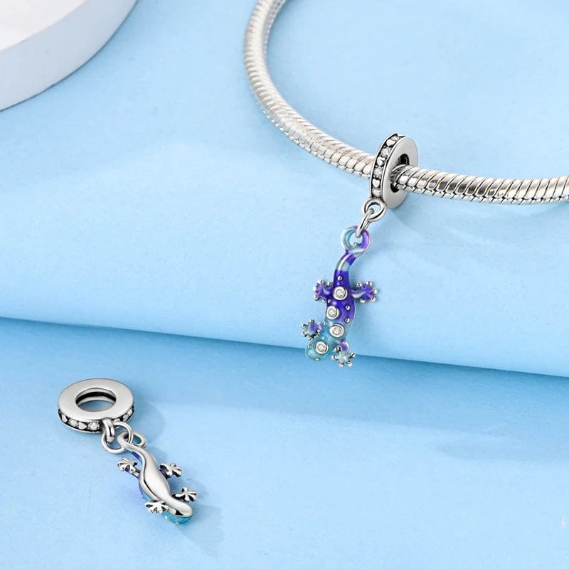 Pangama Jewelry Color - changing Chameleon Dangle Charm